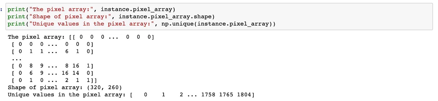 Pixel Array Example